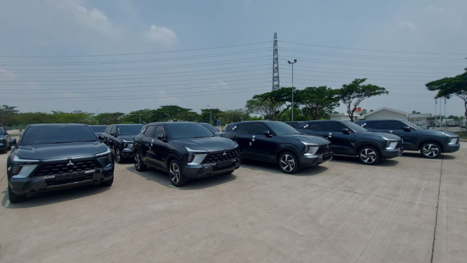 Mitsubishi XForce di Pabrik PT MMKI