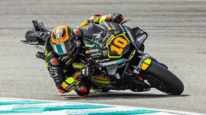 Pembalap VR46 Racing, Luca Marini