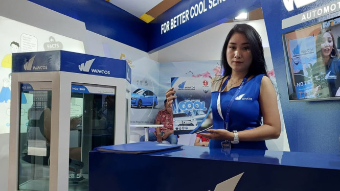 Promo kaca film mobil di GIIAS Bandung