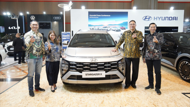 Promo mobil Hyundai di GIIAS Bandung
