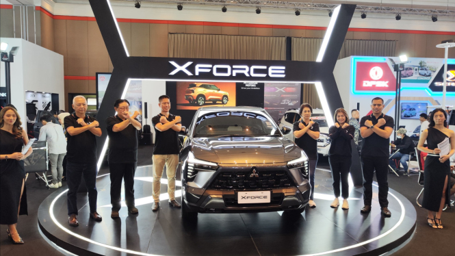 Mitsubishi XForce diganjar promo di GIIAS Bandung