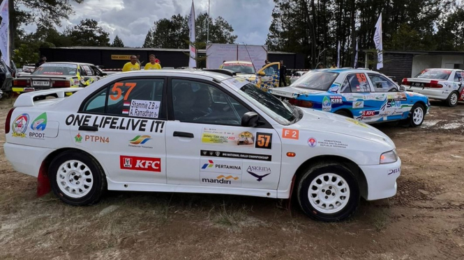 Shammie Zacky Baridwan siap berlaga di Kejurnas Rally Danau Toba
