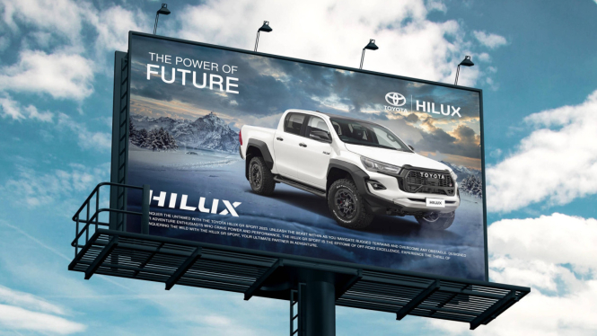 Iklan Toyota Hilux dilarang karena polusi udara