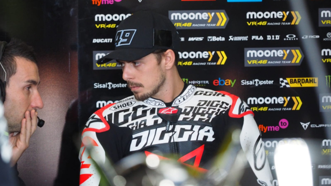 Pembalap VR46 Racing Team, Fabio Di Giannantonio
