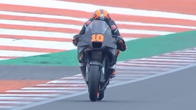 Luca Marini bersama Repsol Honda