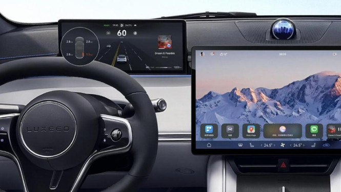 Mobil Listrik Huawei Luxeed S7