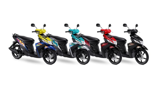 Yamaha Mio M3 125 warna baru