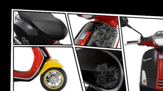 Vespa edisi Mickey Mouse