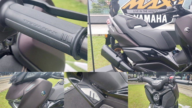5 part perbedaan di Yamaha Xmax Tech Max