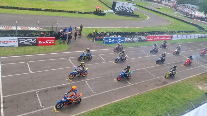 Balap motor Pertamina Enduro RSV Championship