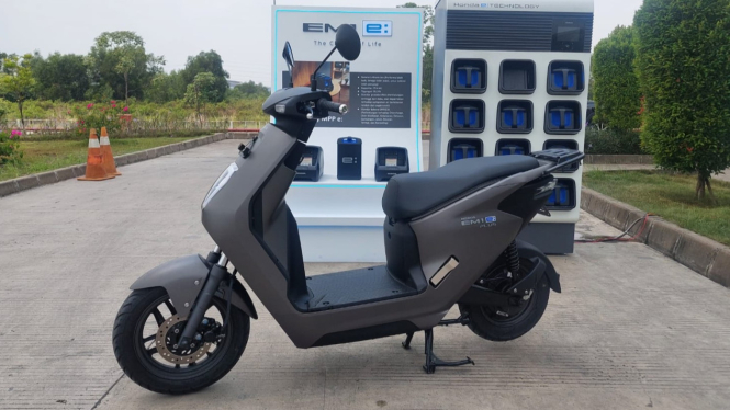 Motor listrik Honda EM1 e: Plus