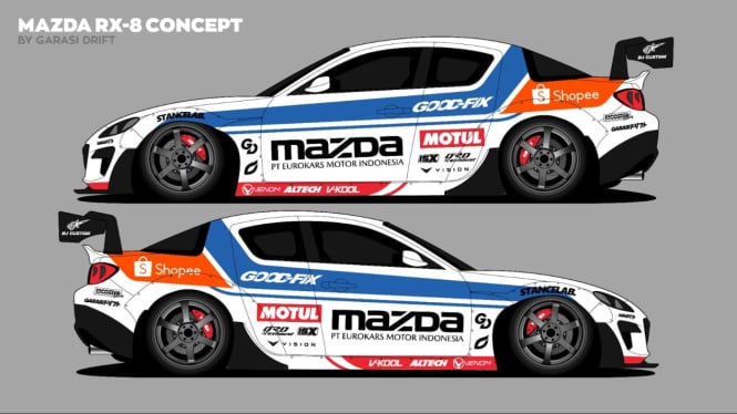 Mazda RX-8 Concept By Garasi Drift