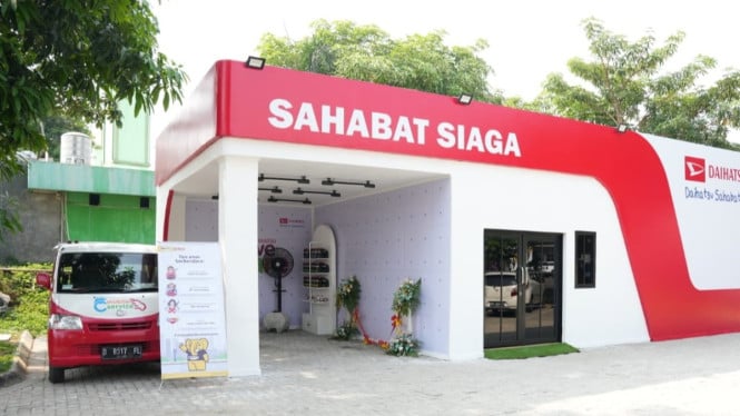 Posko siaga Daihatsu libur nataru