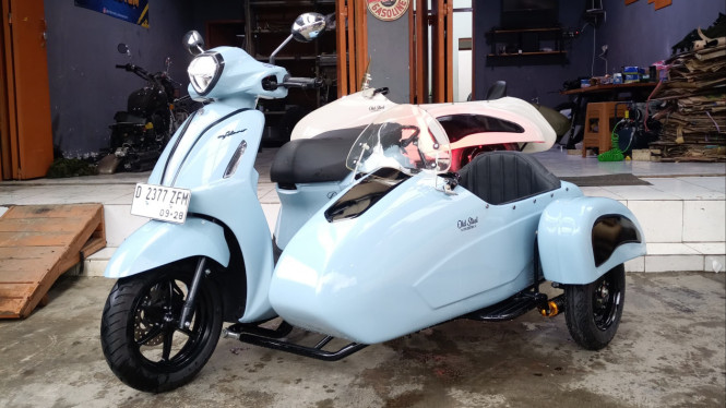 Modifikasi Yamaha Grand Filano