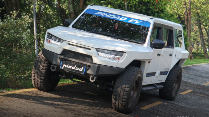 Morino EV Pindad, Maung versi listrik