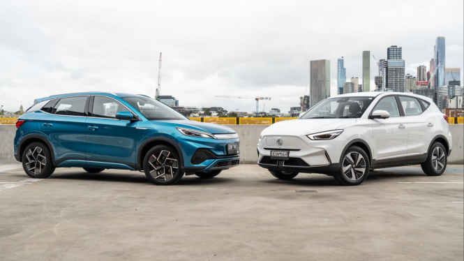 BYD Atto 3 vs MG ZS EV