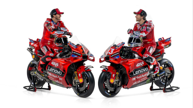 Francesco Bagnaia dan Enea Bastianini
