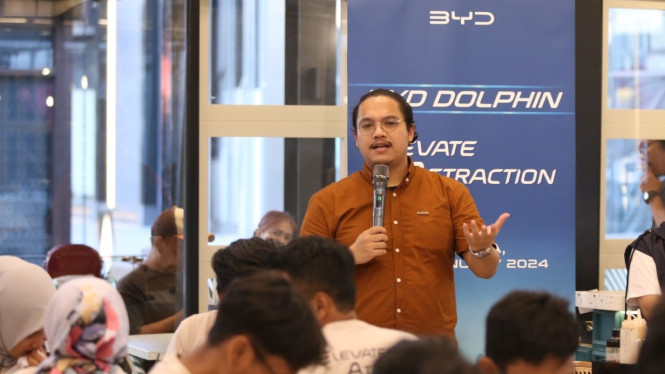 Head of Marketing PT BYD Motor Indonesia, Luther T. Pandjaitan