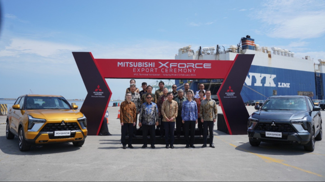 Mitsubishi XForce Buatan Indonesia Mulai Dikapalkan Ke Luar Negeri