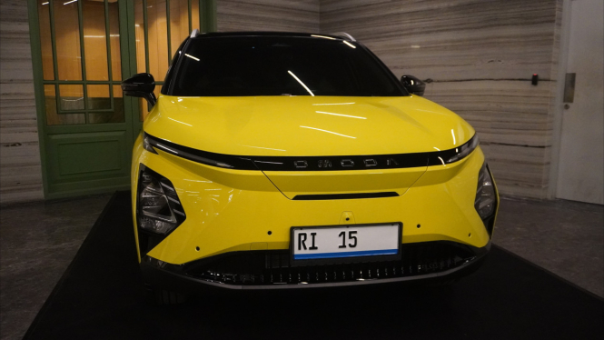 Chery Omoda E5 Airlangga Hartarto
