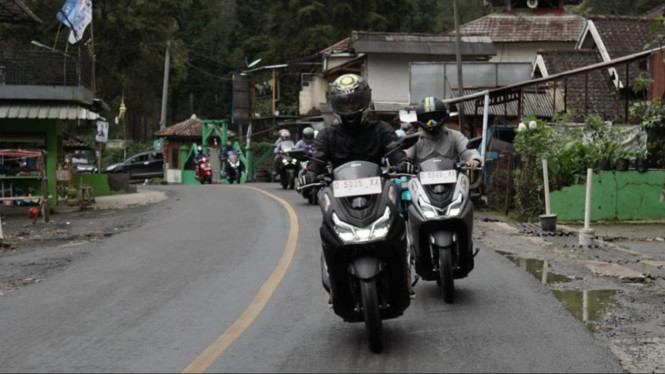 Tes ride Yamaha Lexi LX 155