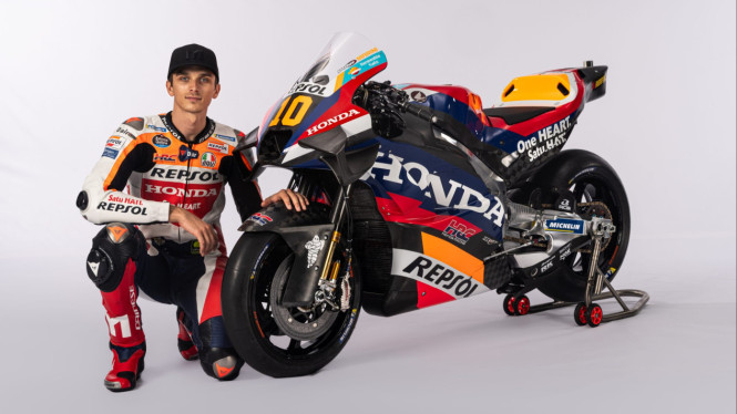 Pembalap Repsol Honda, Luca Marini