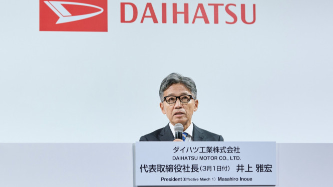 Presiden Daihatsu terbaru, Masahiro Inoue