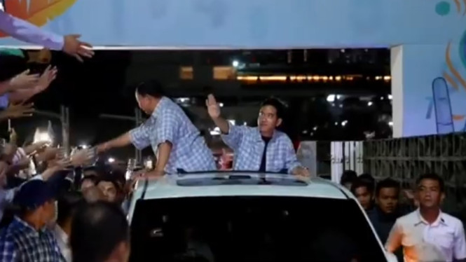Mobil Prabowo Gibran
