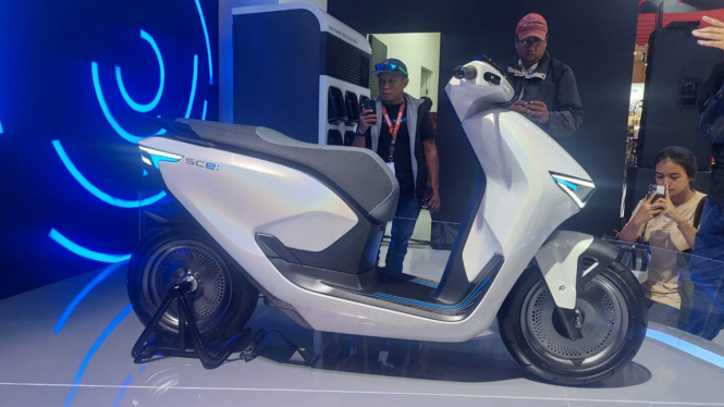 Motor Listrik Konsep Honda SC e: