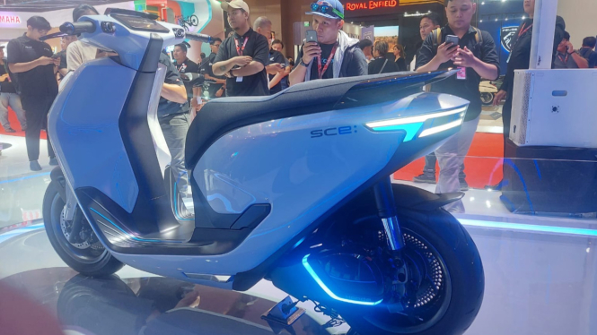 Motor Listrik Konsep Honda SC e:
