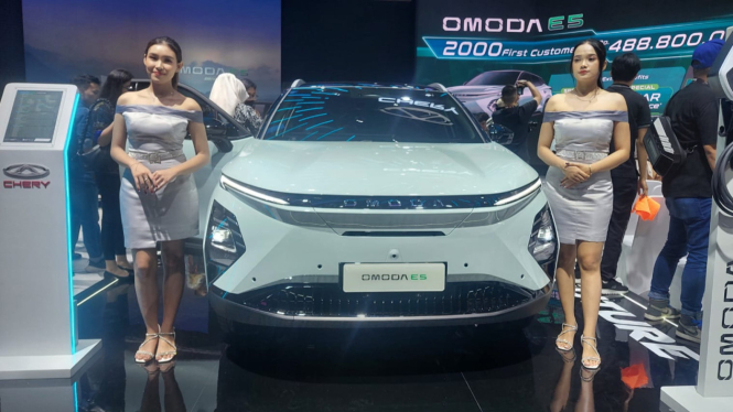 Chery Omoda E5 di IIMS 2024