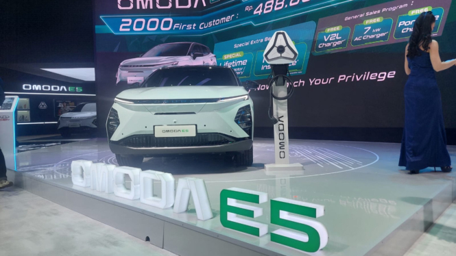 Chery Omoda E5 di IIMS 2024