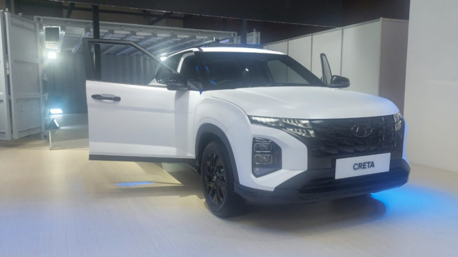 Hyundai Creta Alpha meluncur di IIMS 2024
