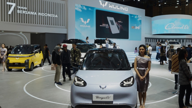 Booth Wuling di IIMS 2024