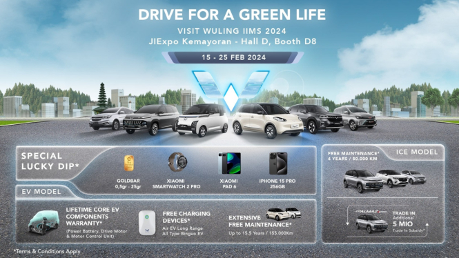 Promo Wuling di IIMS 2024