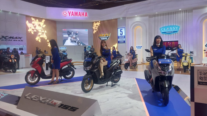 Booth Yamaha di IIMS 2024