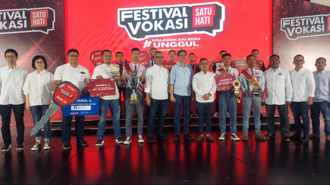 Deretan pemenang Festival Vokasi AHM 2024