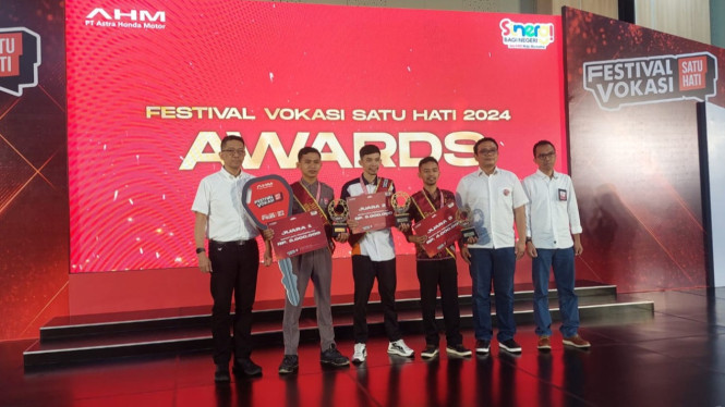 Deretan pemenang Festival Vokasi AHM 2024