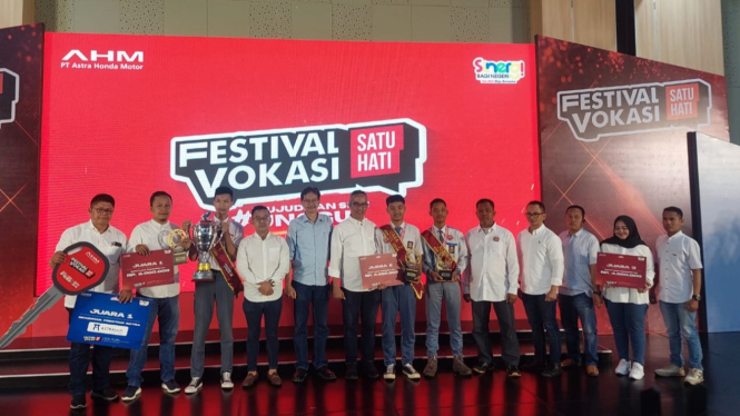 Deretan pemenang Festival Vokasi AHM 2024