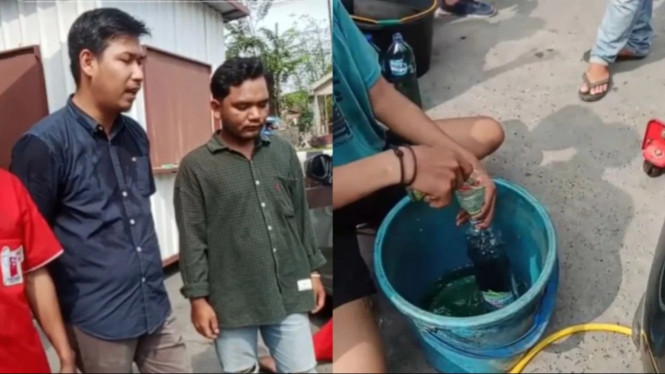 Viral pemobil merasa dicurangi saat isi bensin