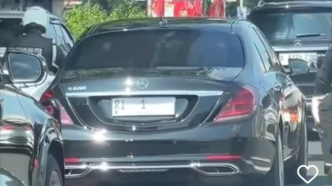 Mobil Presiden Jokowi
