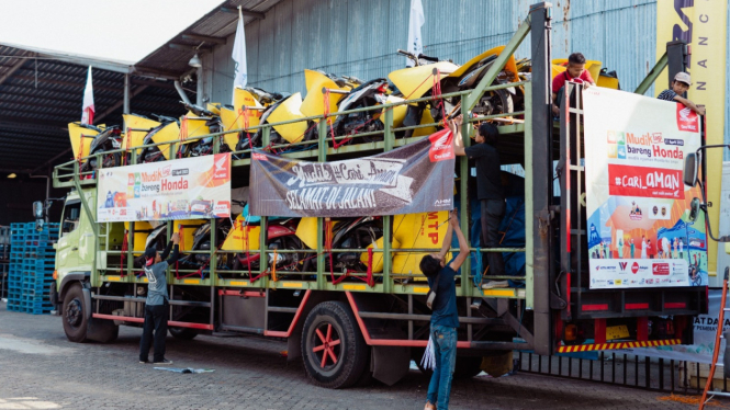 Bayar Segini Pemilik Motor Honda Bisa Mudik Pakai Bus Dan Dikasih ...