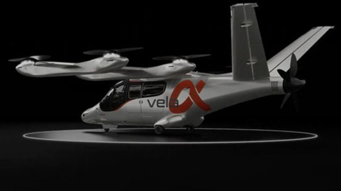 Vela Alpha taksi terbang buatan Bandung