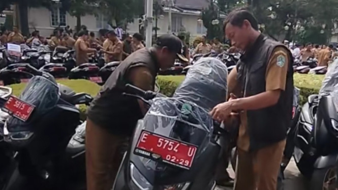 Kepala Desa dapat Yamaha NMAX