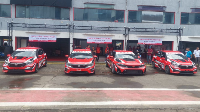 Mobil Tim Honda Racing Indonesia (HRI)