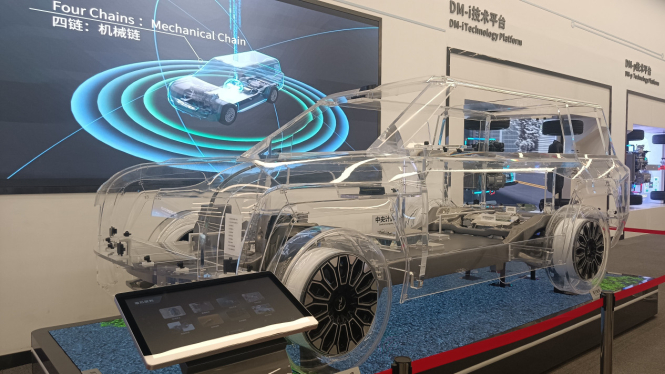 Platform mobil listrik BYD Yangwang