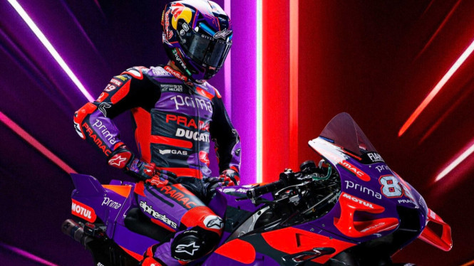 Pembalap Pramac Racing, Jorge Martin