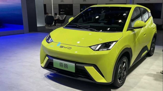 Mobil listrik BYD Seagull