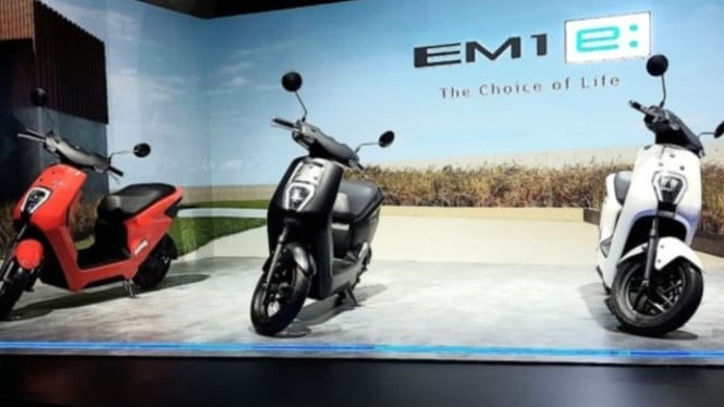 Astra Honda Motor luncurkan motor listrik Honda EM1 E: Plus