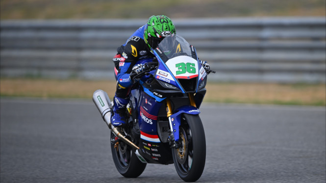 Pembalap Yamaha Racing Indonesia, M Faerozi